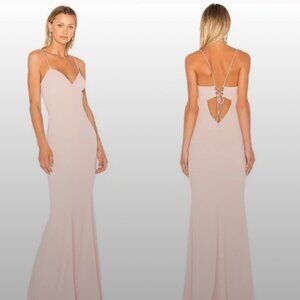 Katie May Luna Gown in Dusty Rose
